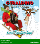 GERALDINO   Lauf Rentier lauf                                            Hier klicken